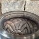 Vase style art deco gris