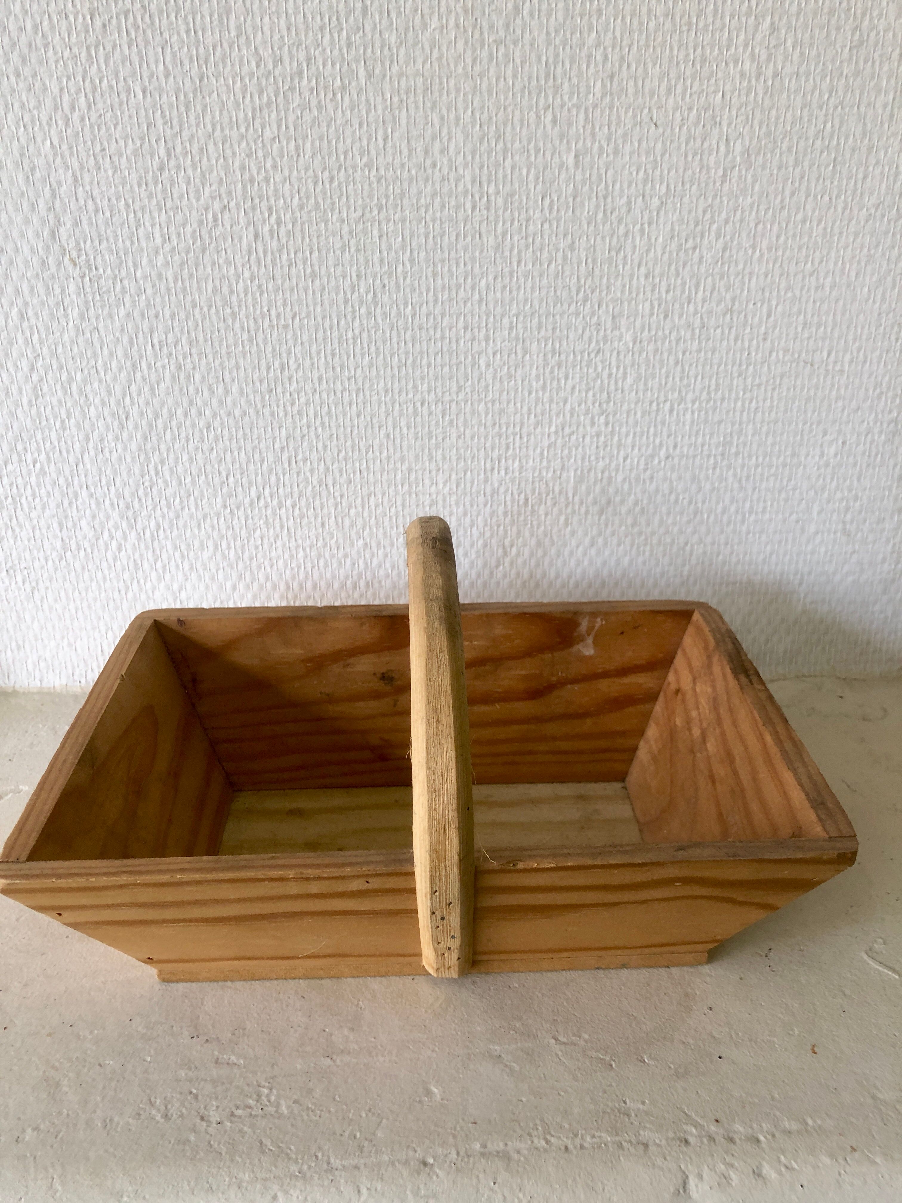 Wooden basket