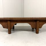 Rustic antique low coffee table side table 1900’s