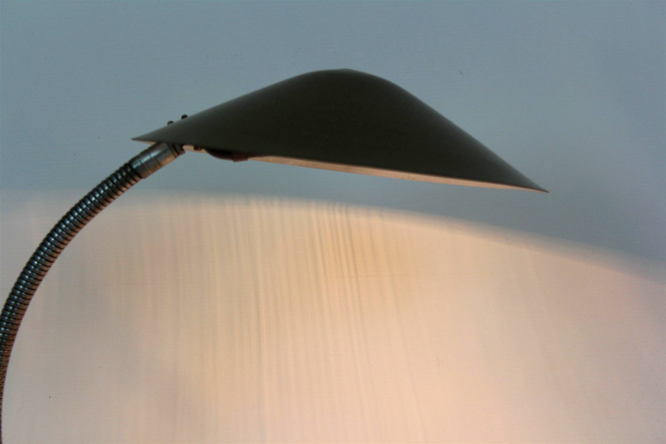 Large Industrial Table Lamp, 1940s