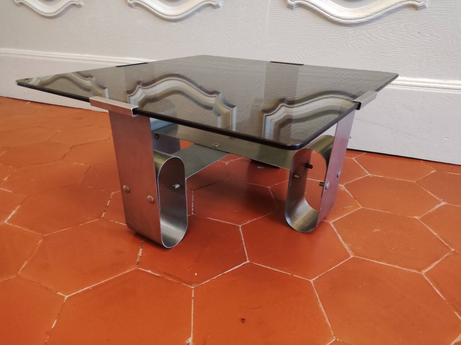 70 Inox coffee table