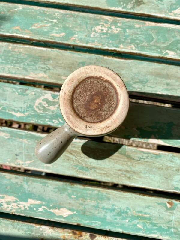 Vintage wrist ceramic pot