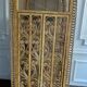 Rattan library shelves