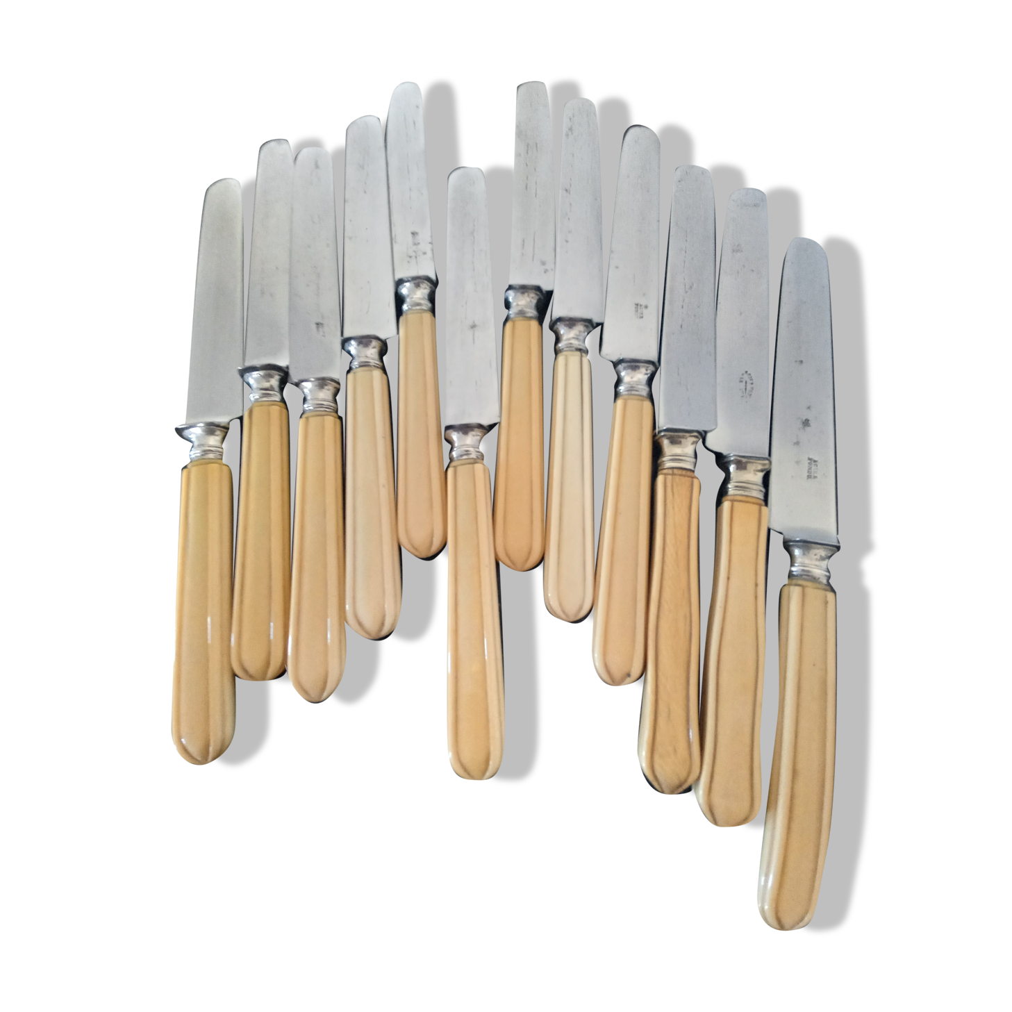Old ivory handle knives
