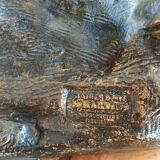 Gordon Setter terracotta statue after T Cartier