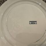 2 round dishes iron earth .salins