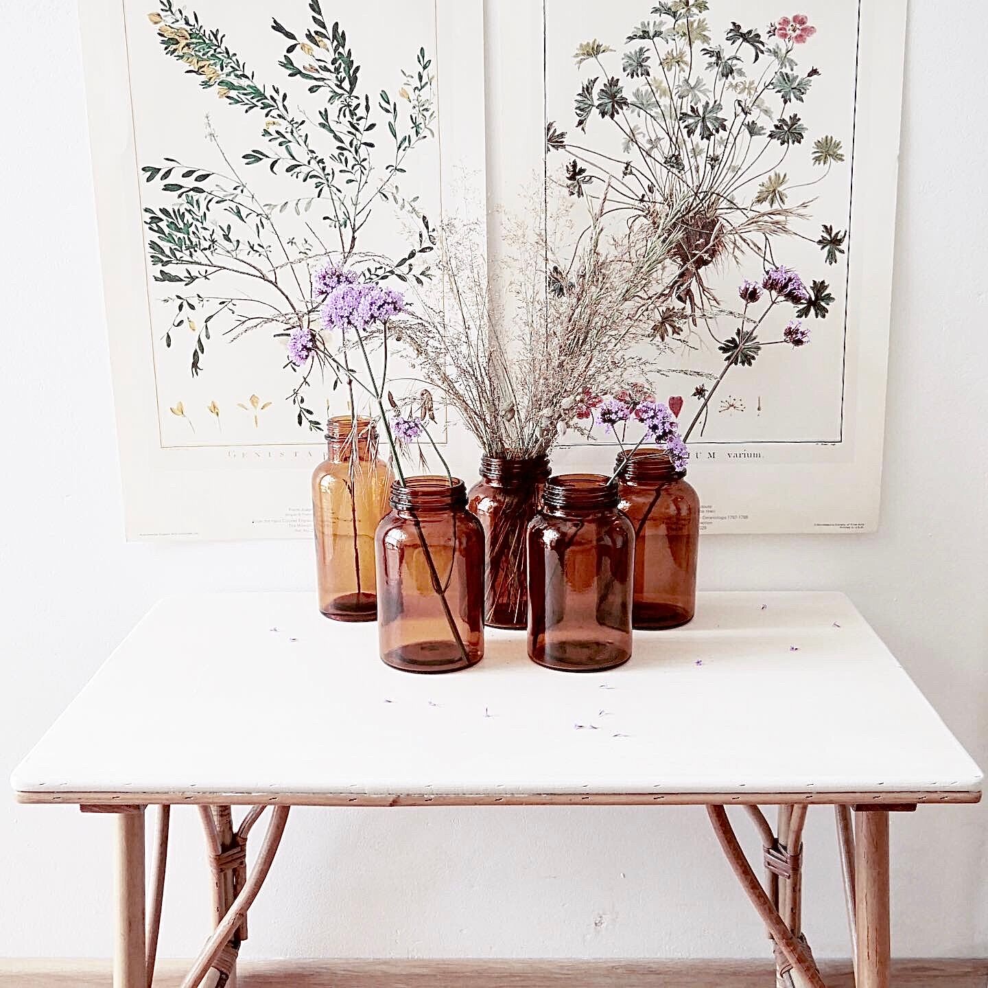 Lot of pharmacy vials