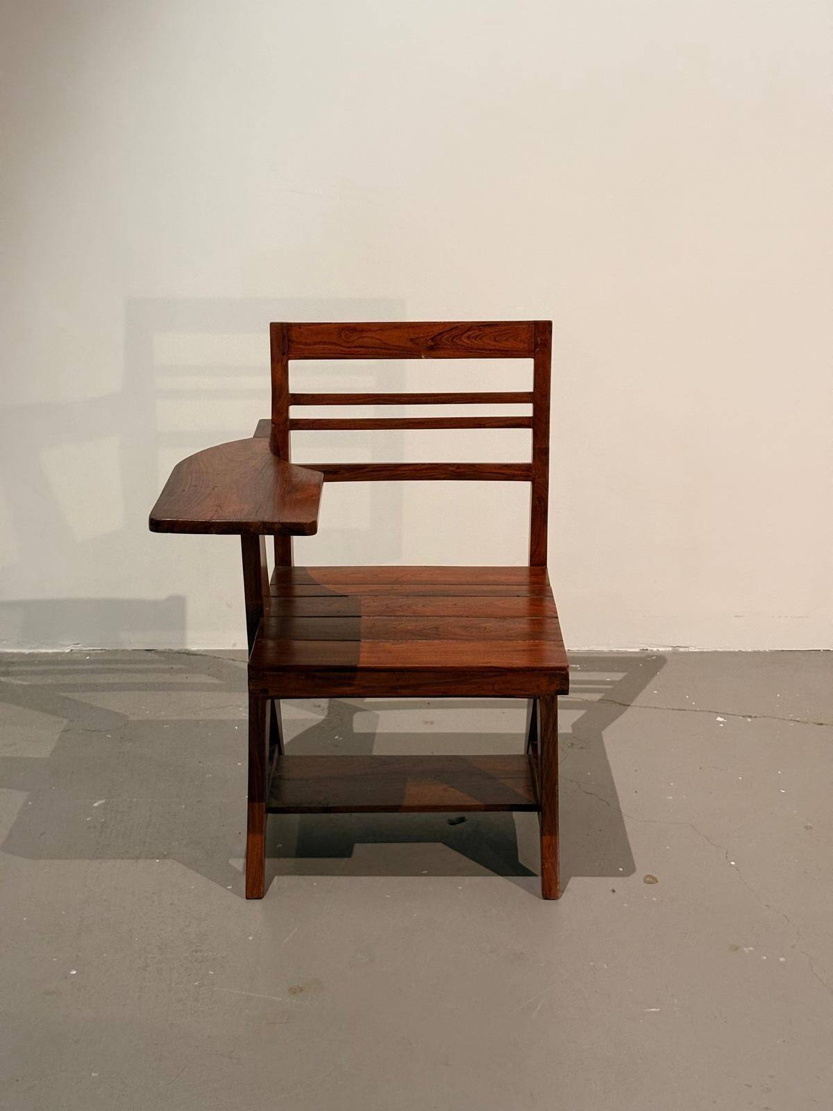 Pierre Jeanneret Original Armchair SI-26-C / Writing Chair, Mid-Century Modern