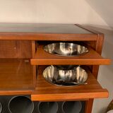 Scandinavian teak bar by Poul Heltborg Editor Heltborg Møbler 1960