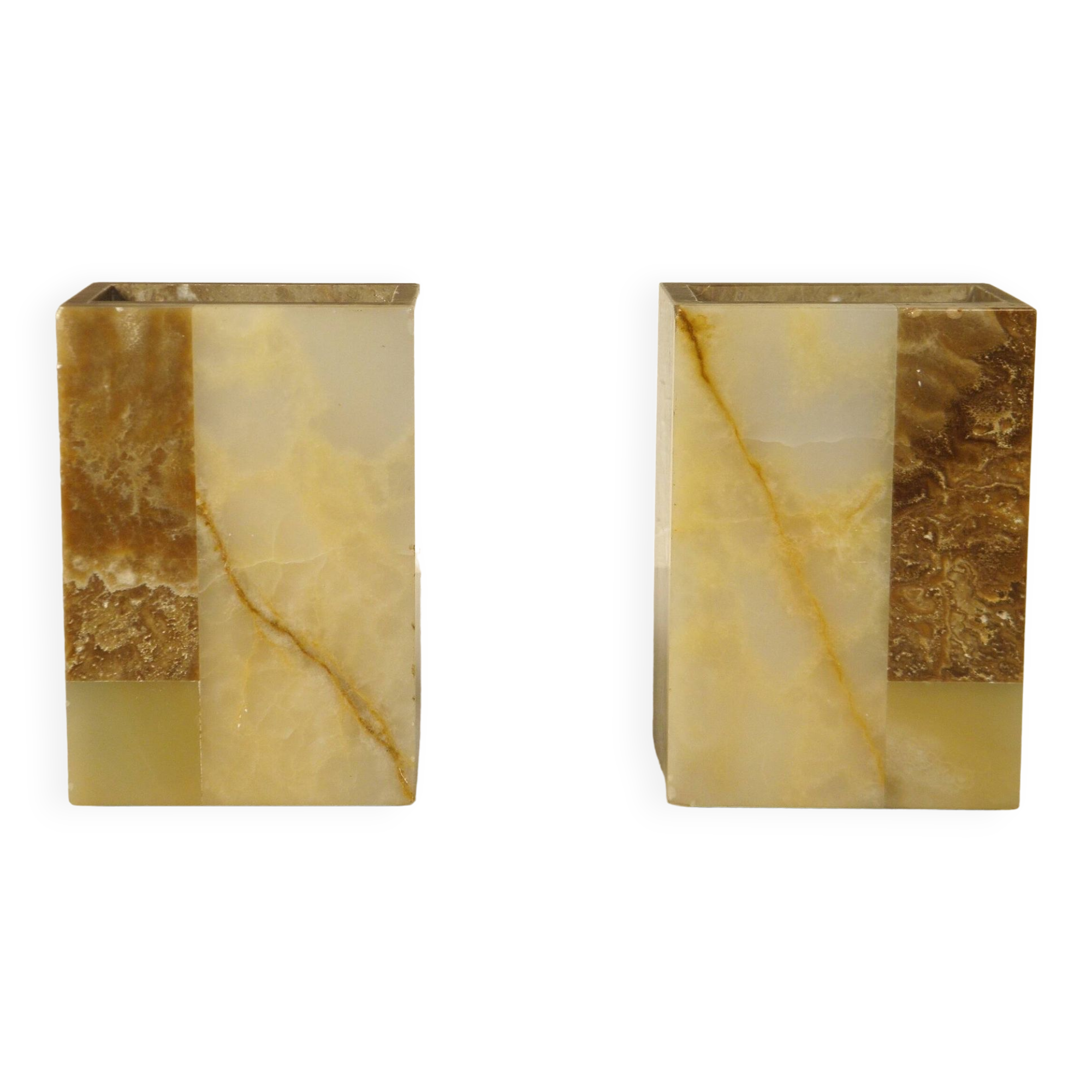 Marble bookends 1930