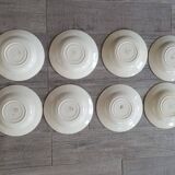 Assiettes creuses lunéville houx