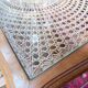 Vintage nesting tables in wood and cane – perfect condition.