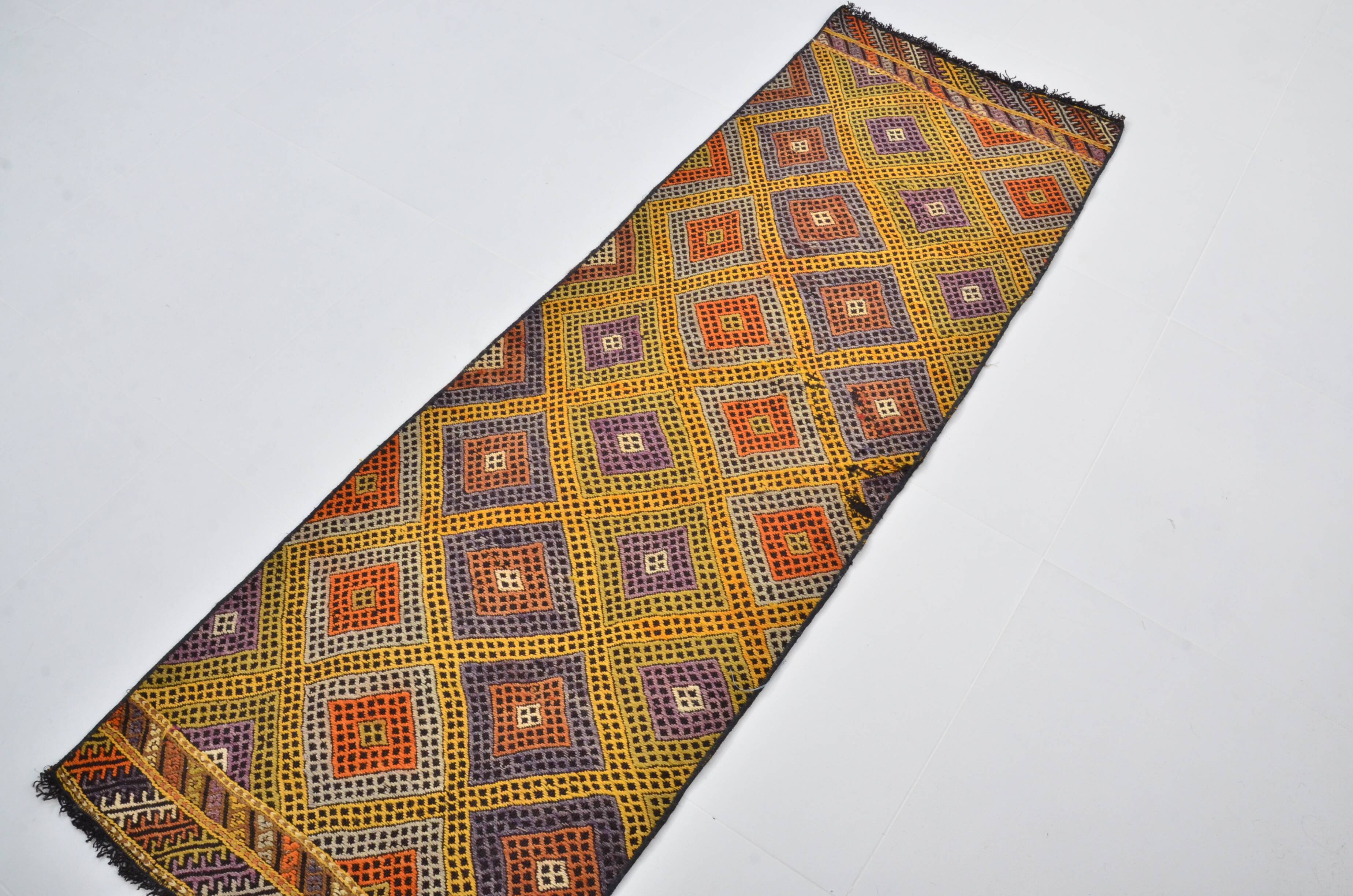 Handwoven Turkish Neutral Kilim sku 3400