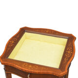 Edwards and Roberts mahogany and inlaid display table