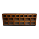 Vintage oak haberdashery cabinet / display cabinet, Netherlands, 1950s