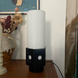 Glass and plastic lamp 70s