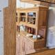 Art Deco wooden mirror