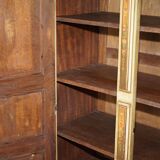 Vintage Italian oak wardrobe