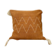 Housse de coussin bohème zak ocre
