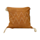 Housse de coussin bohème zak ocre