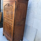 Louis XV marquetry bonnetière 1950s