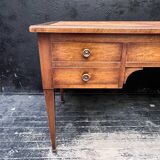 Antique walnut desk with pull-out drawers