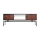 Zoomorphic scandinavian rosewood sideboard, 1960