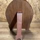 Old bedside oratory, oak, enamelled plaque, holy virgin, lourdes