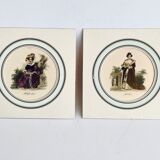 Duo engravings and mats