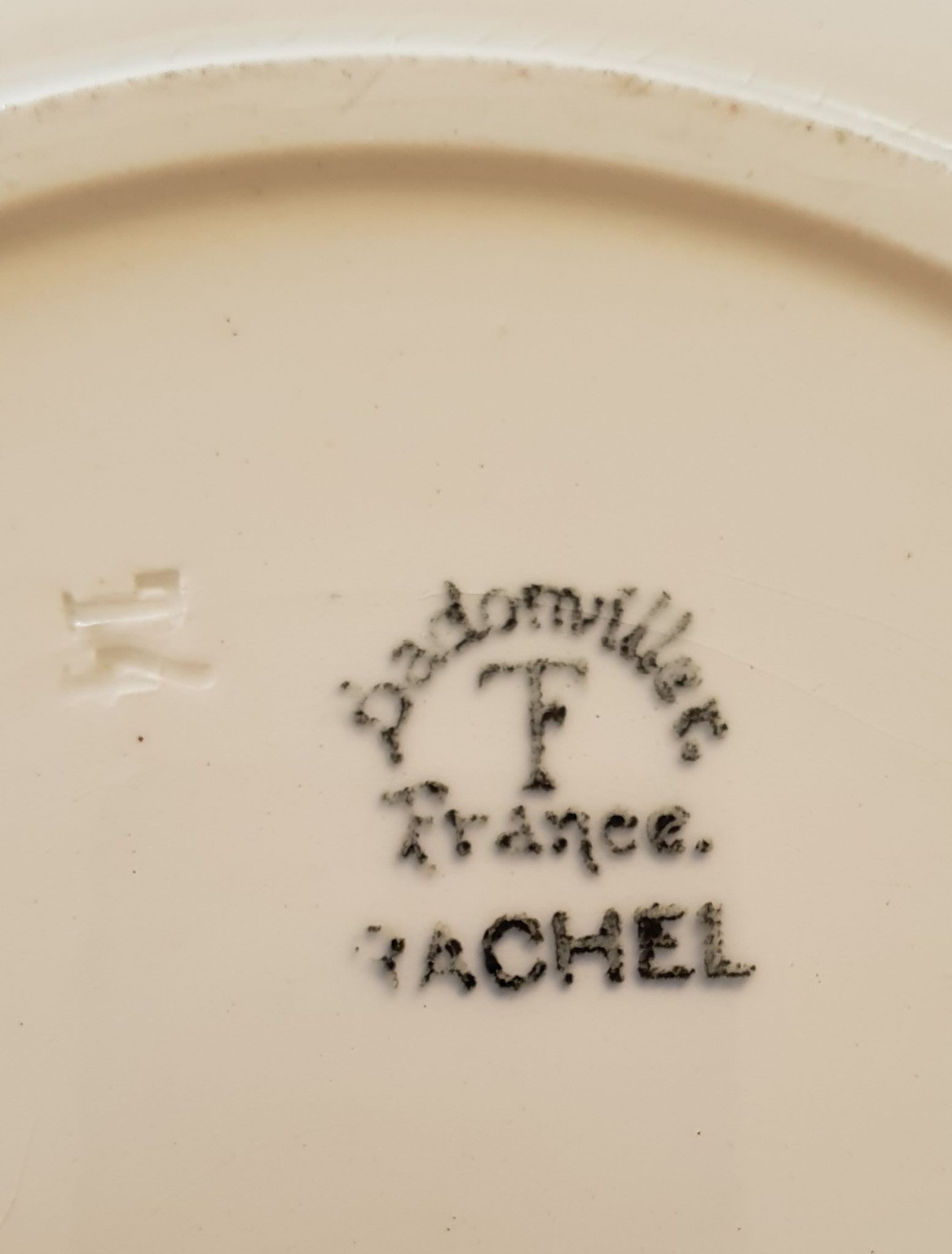 Round dish Badonviller