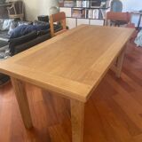 Solid wood table