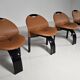 Set of 6 'Sail' dining chairs by Giovanni Offredi for Saporiti, 1973