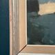 Original Swedish Oil on Canvas – “Red Barn” by Arne Aspelin – Signed – Vintage & Framed – 70 × 50 cm (27.6" × 19.7")