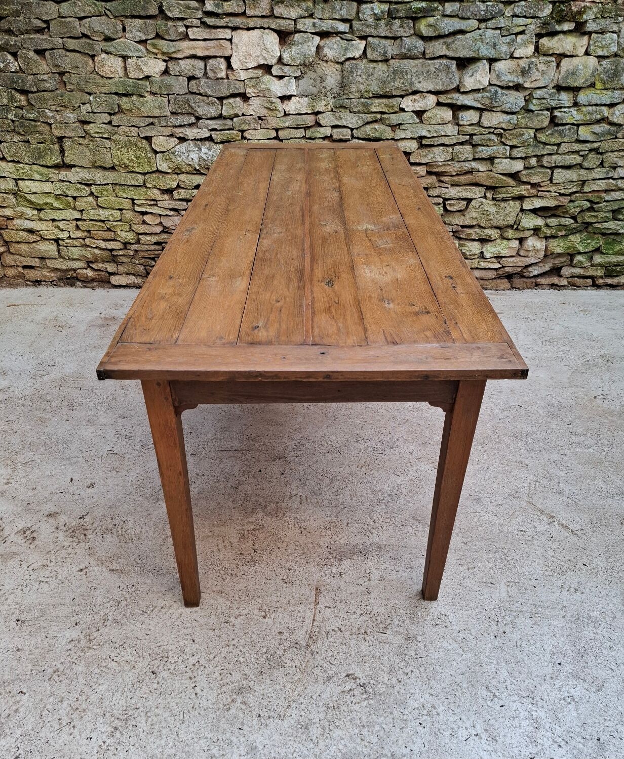 Oak farmhouse table 200cm