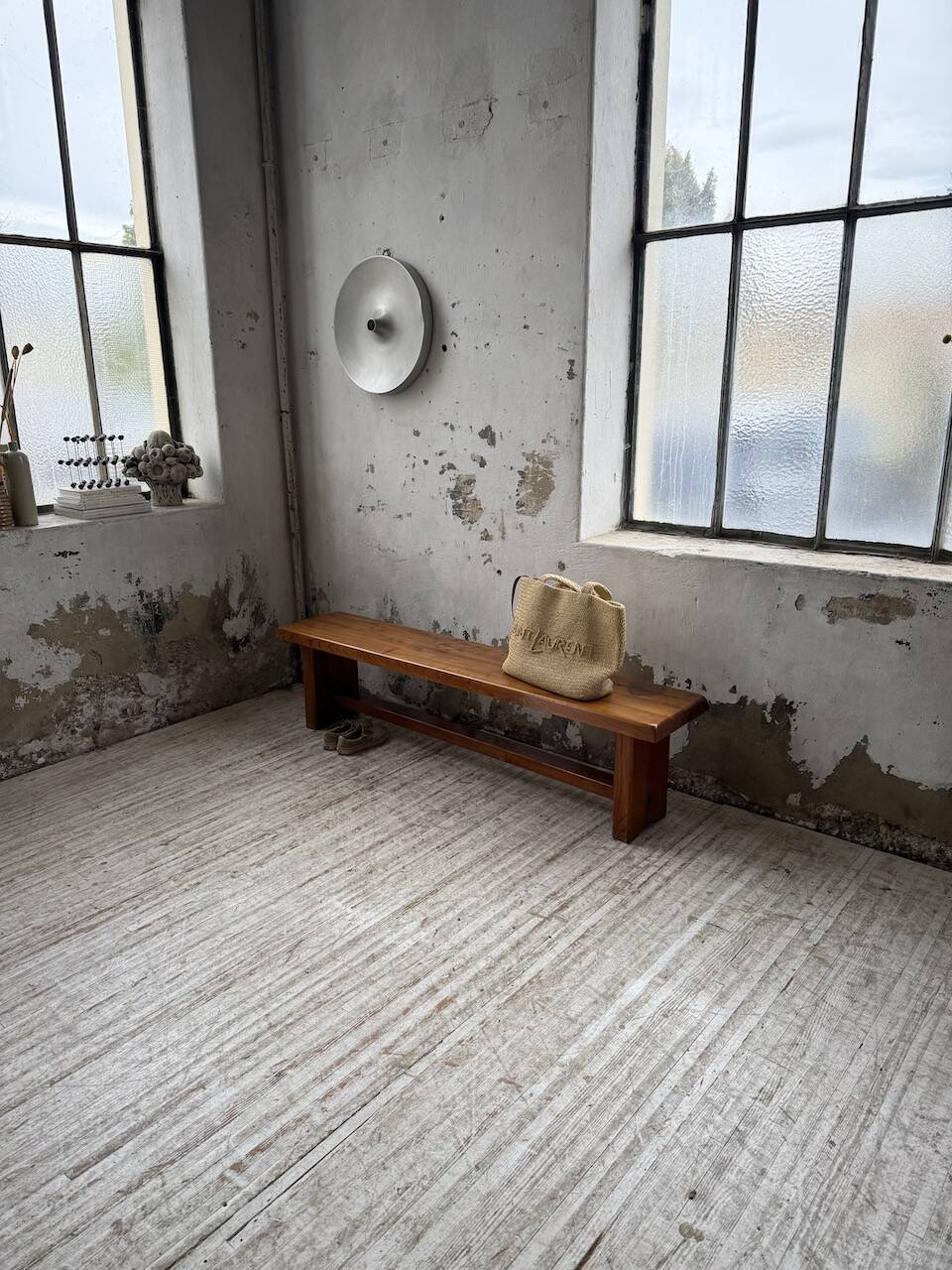 Chapo S14 blonde oak bench 172cm vintage