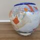Vase en verre soufflé signé Jean Claude Novaro