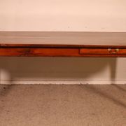 Table de réfectoire en cerisier, 19° siècle