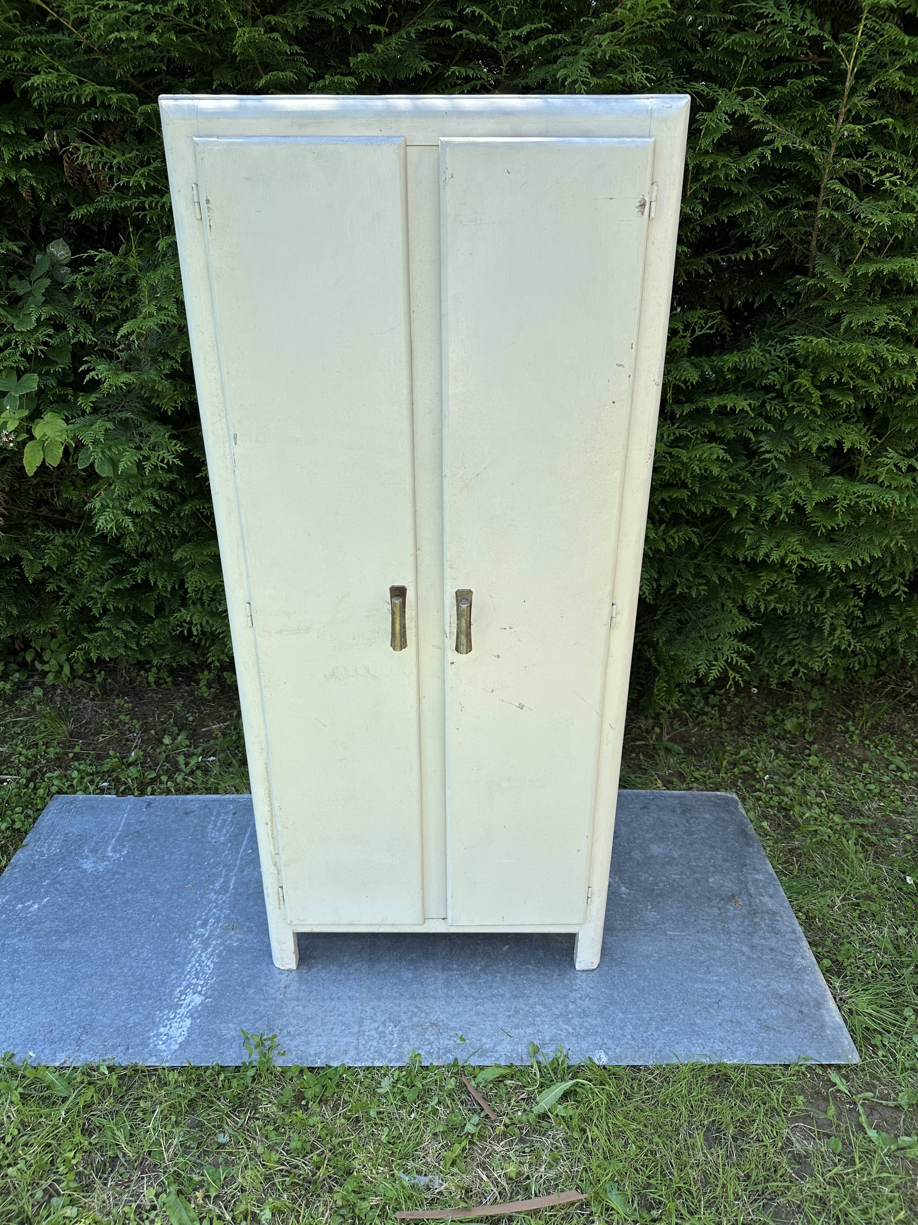 Parisian style wooden wardrobe