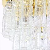 Glass chandelier from Limburg, Germany, 1960s