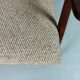 Danish teak armchair newly upholstered, 1960s