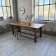 Table de ferme en chêne 2m