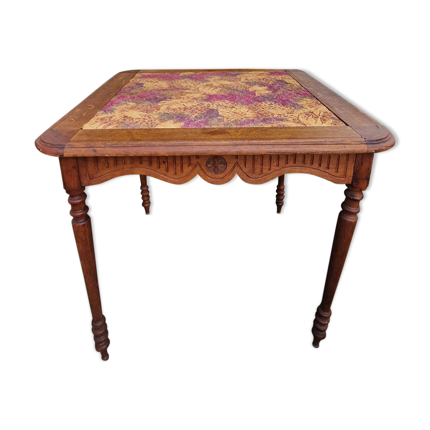 Early 20th century bridge table
