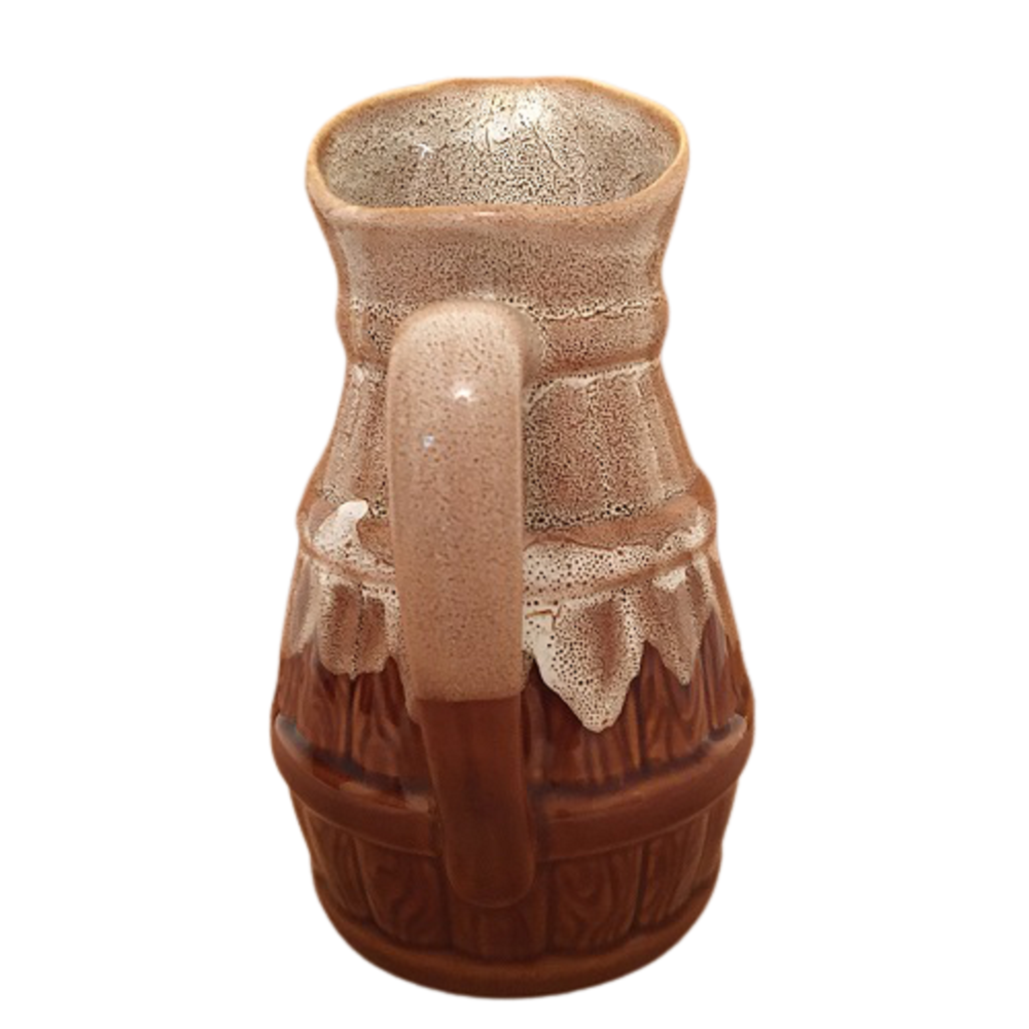 Pitcher vase in flammé sandstone