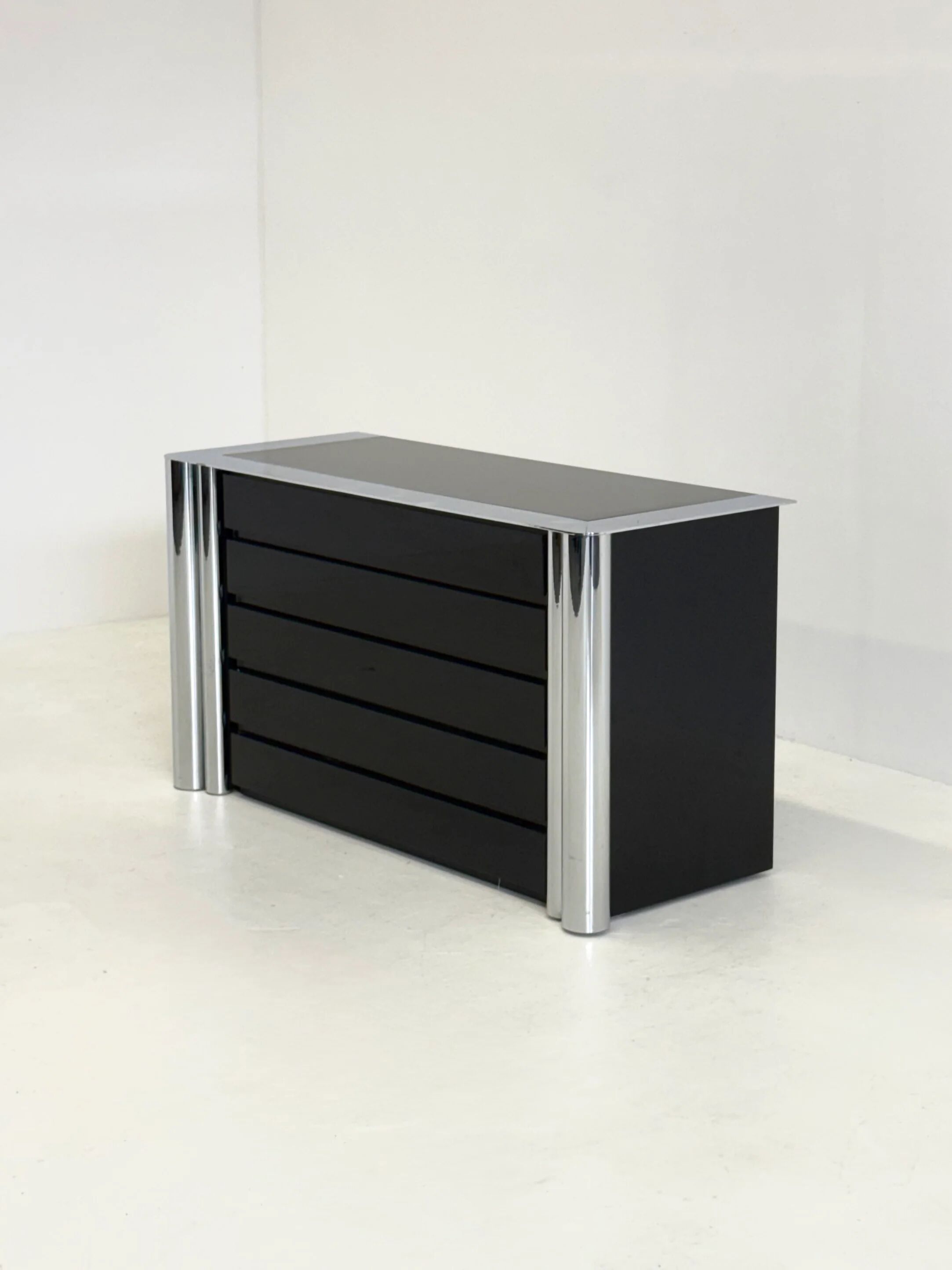 Black sideboard by Antonello Mosca for Cinova
