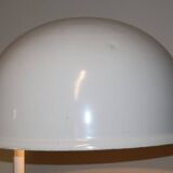 Vintage floor lamp in white lacquered metal, 1970