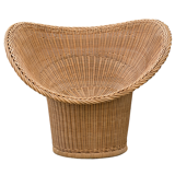 Wicker Chair Design Egon Eiermann For Heinrich Murmann Model E20