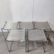 Series of 5 spaghetti stools by G. Belotti Alias