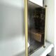 Italian Vintage Mirror in Tommaso Barbi style. Italy 1970s