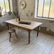 Walnut bistro farmhouse table 180cm
