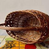Vintage wicker basket
